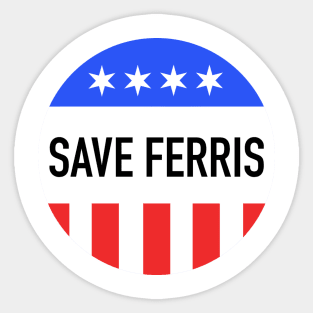 Save Ferris Sticker